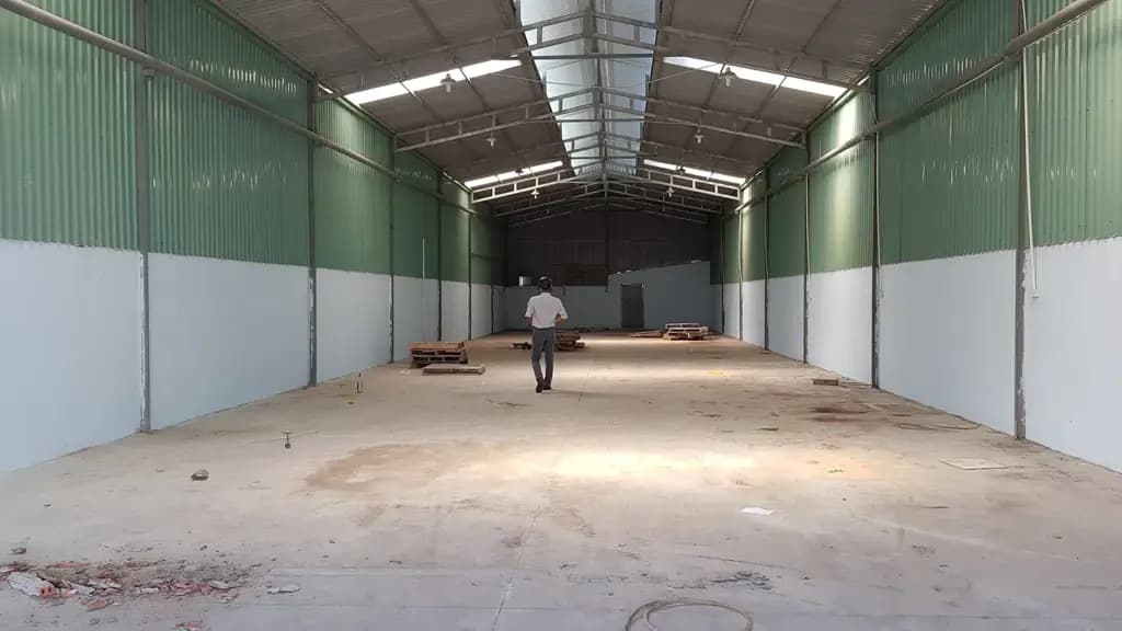 Main-CHO THUÊ NHÀ XƯỜNG ĐƯỜNG NGUYỄN THỊ LĂNG XÃ TẠN PHÚ TRUNG CU CHI DT: 500M GIÁ 17 TRIÊU LH: 0908561228-1