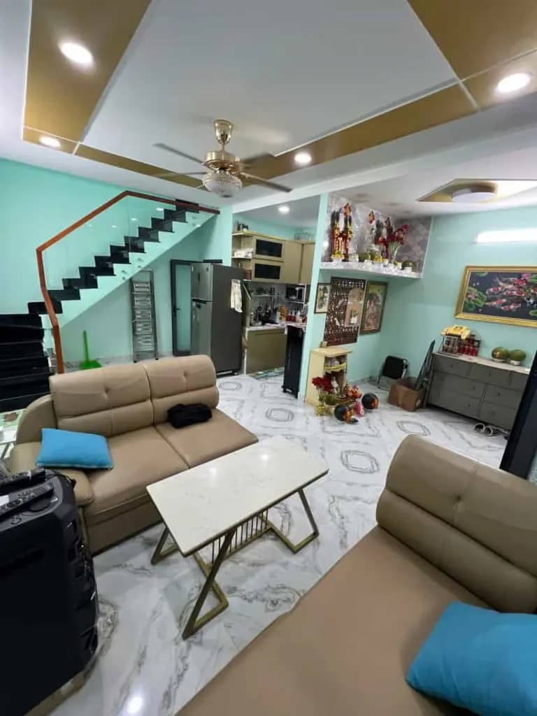 Main-PHÚ THỌ HOÀ TÂN PHÚ - 35M2 - 2 TẦNG 2PN 2WC - CHỈ 4.45 TỶ-1