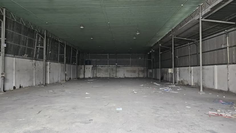 NHÀ XƯỞNG CHO THUÊ NẰM PHƯƠNG AN PHÚ ĐÔNG QUẬN 12 DT: 500M GIÁ 30 TRIÊU LH: 0908561228
