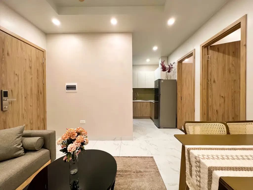 Main-Cho thuê Căn 2 ngủ 42m2 Full đồ đẹp thoáng giá 12.5 triệu tại 279 Đội Cấn-0