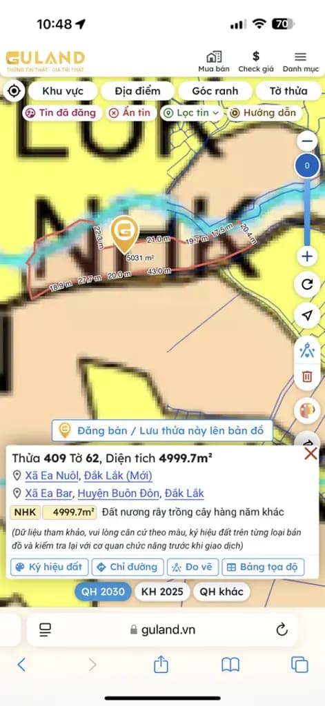 Main-Bán đất 5000m² giá 2 tỷ Xã Ea Nuôl-0