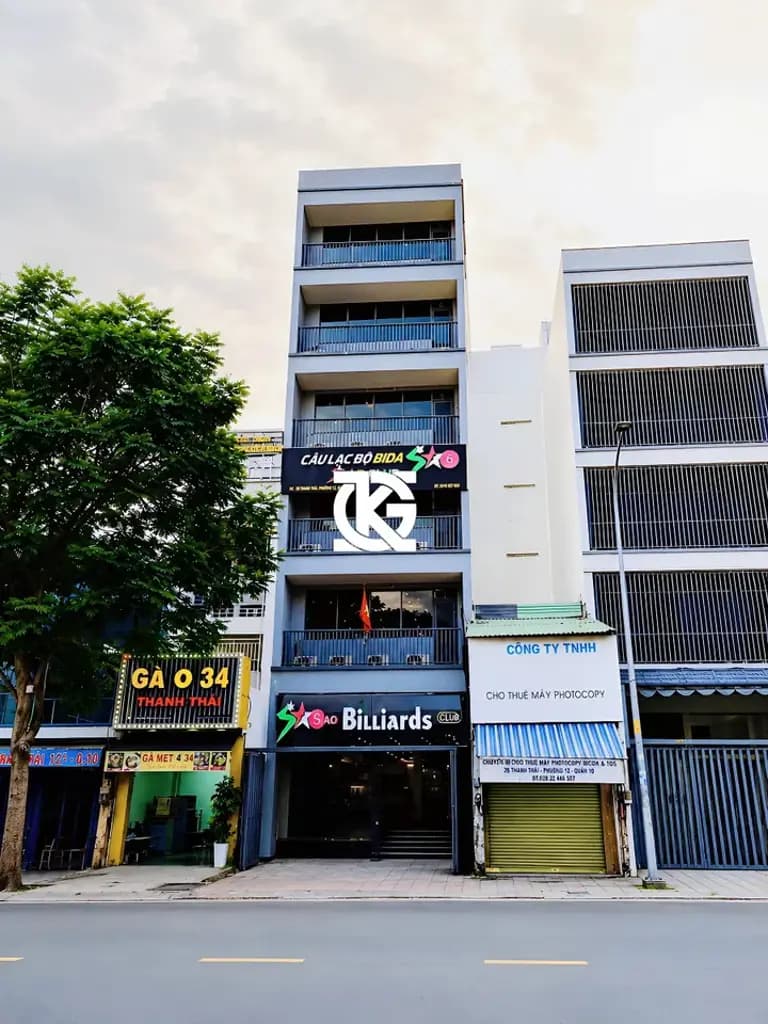 ❇️❇️ Cho Thuê Toà Nhà 2MT: 22-24 Thành Thái - Quận 10 - 6.2x28m, hầm, 7 tầng