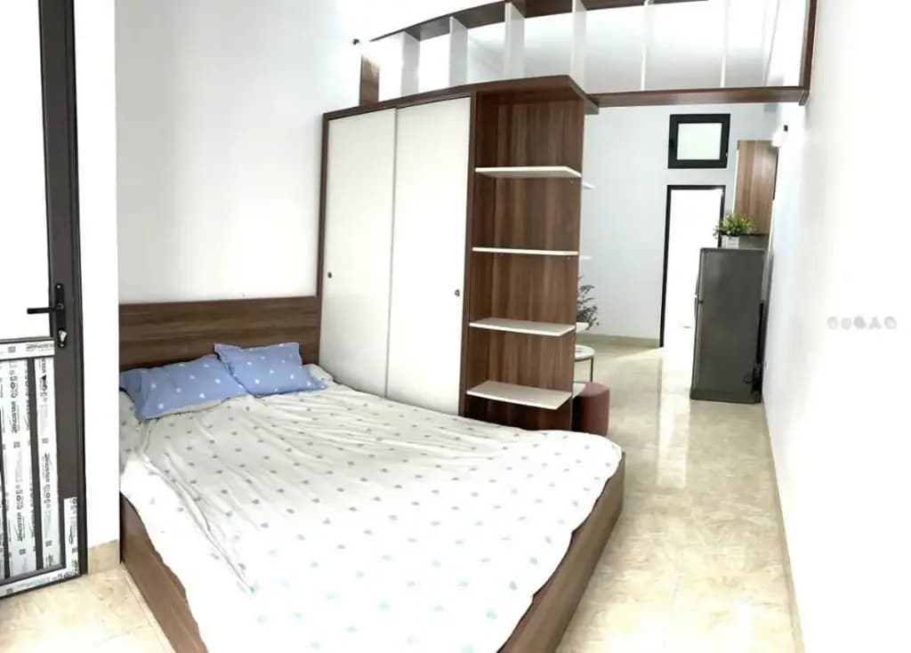 Main-Cho Thuê Ccmn 1pk 1pn 28m thoáng sáng giá rẻ chỉ 4tr7 Full đồ đẹp Ngõ 59 Phạm Văn Đồng-0