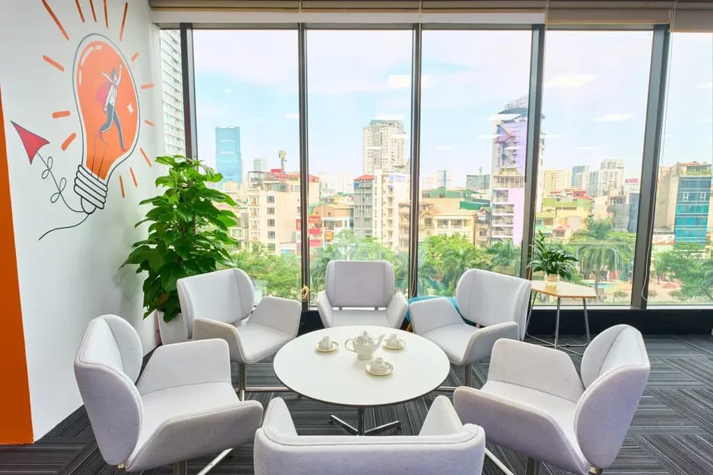 Main-Cho thuê Văn phòng Cầu Giấy - full nội thất - giá chỉ 13 triệu/ tháng tại tòa Building hạng A-5