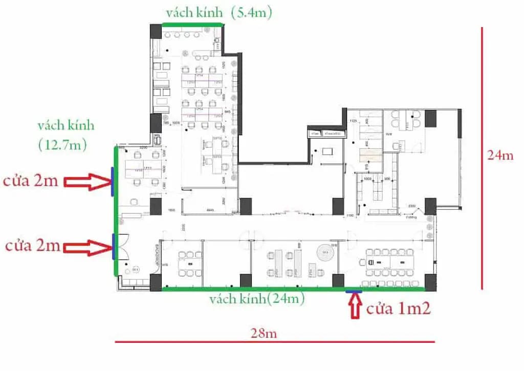 Main-CHO THUÊ MB CHÂN ĐẾ 460M² – 3 MẶT KÍNH MẶT TIỀN ĐƯỜNG LỚN GIÁ RẺ NHẤT TẠI NAM TỪ LIÊM-5