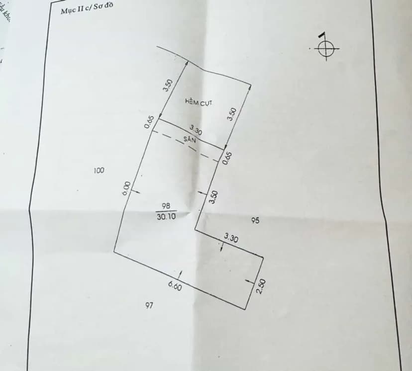 Bán Nhà Lũy Bán Bích Tân Phú: 60m2 Sàn, Nở Hậu Gần 7m, Hẻm 4m - Ko quy hoạch, ko lộ giới