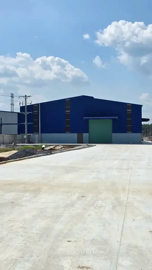 Cho thuê xưởng 6200m2 Mới 100% Bàu Bàng Bình Dương . PCCC giấy tờ đầy đủ , S.X đa nghành