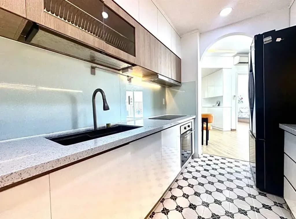 Main-Giảm lần cuối cc 50m2 giá 2 tỷ gần Đường Cầu vượt Nguyễn Thái Sơn Full nội thất 2pn 2wc ở liền-2