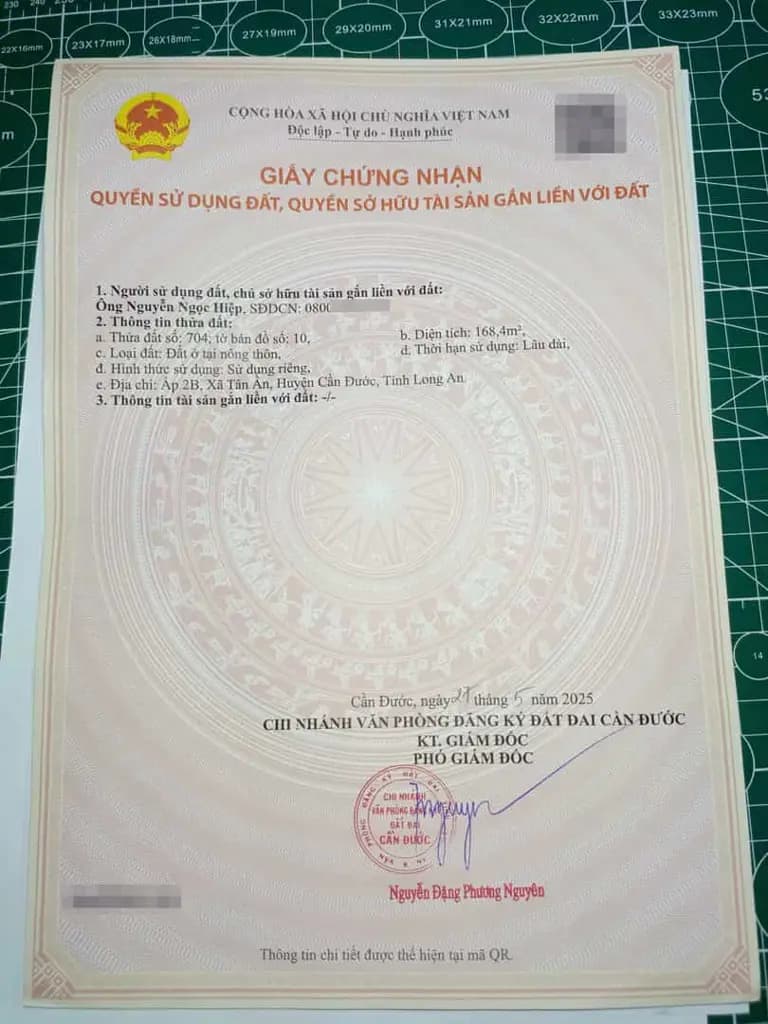 Main-CHÍNH CHỦ BÁN ĐẤT THỔ CƯ (ONT) – KẸP GIỮA SIÊU DỰ ÁN & TRUNG TÂM – TÂN ÂN, CẦN ĐƯỚC-4