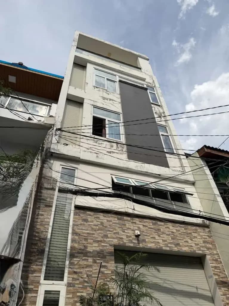 HẺM XE HƠI 6M SÁT MẶT TIỀN GÒ DẦU TÂN PHÚ 70M2(5X14) 5 TẦNG SHR GIÁ 10.5 TỶ