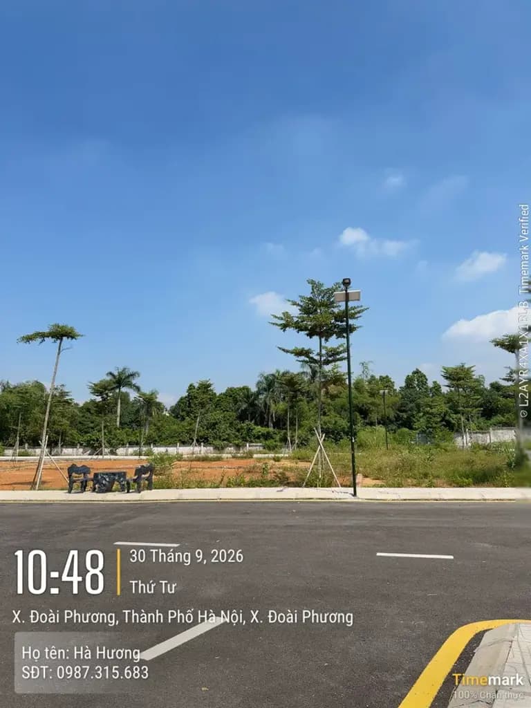 Bán Đất 150m2 có sẵn 150 m2 thổ cư giá 2 tỷ tại Tân Xã Huyện Thạch Thất Hà Nội