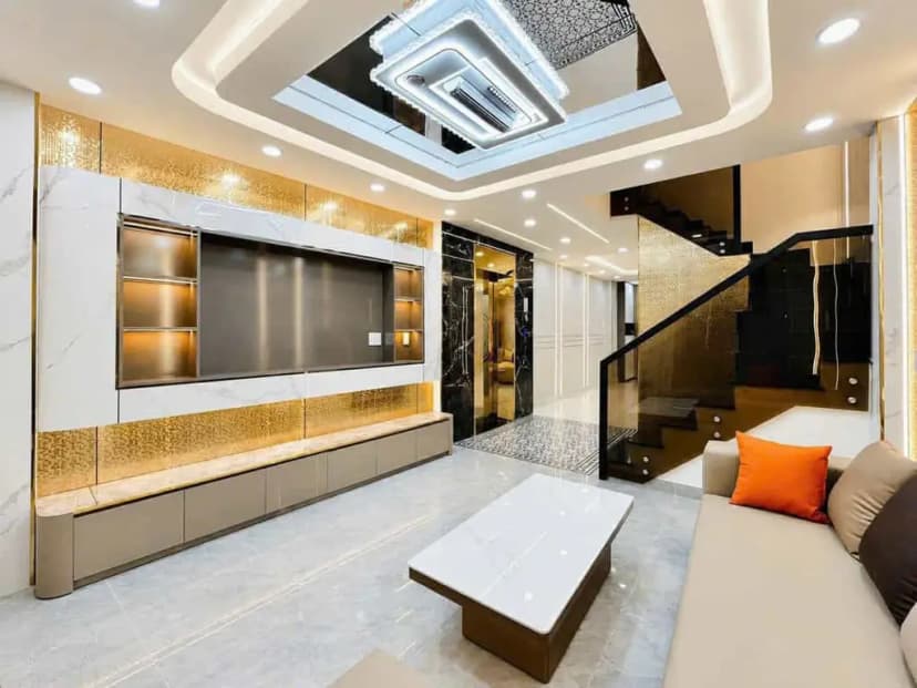 NHÀ 5 TẦNG THANG MÁY – GARAGE Ô TÔ – THÍCH QUẢNG ĐỨC, PHÚ NHUẬN