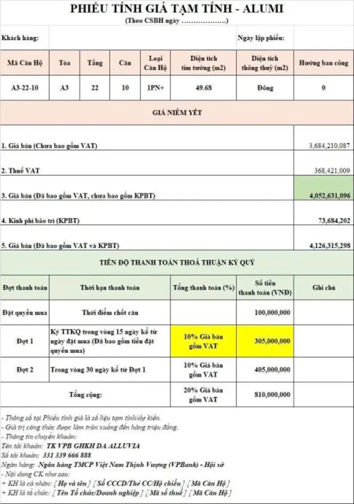 Main-Chính chủ cần bán căn hộ 1PN+ dự án Alluvia City Văn giang Hưng yên.-3