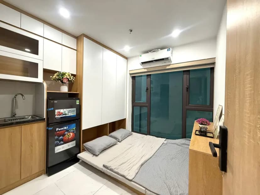 Cho Thuê Ccmn 24m Full đồ đẹp thoáng cửa sổ tại 12 Chính Kinh, Thanh Xuân