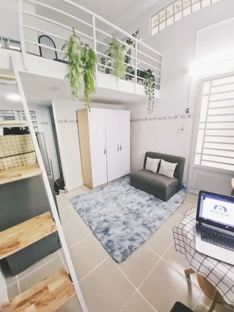 Main-Phòng trọ có gác (Duplex) CV Làng Hoa – Full nội thất mới keng xà beng-0
