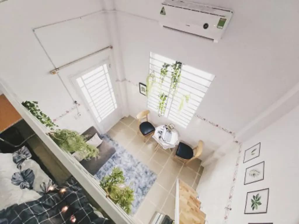 Main-Phòng trọ có gác (Duplex) CV Làng Hoa – Full nội thất mới keng xà beng-3