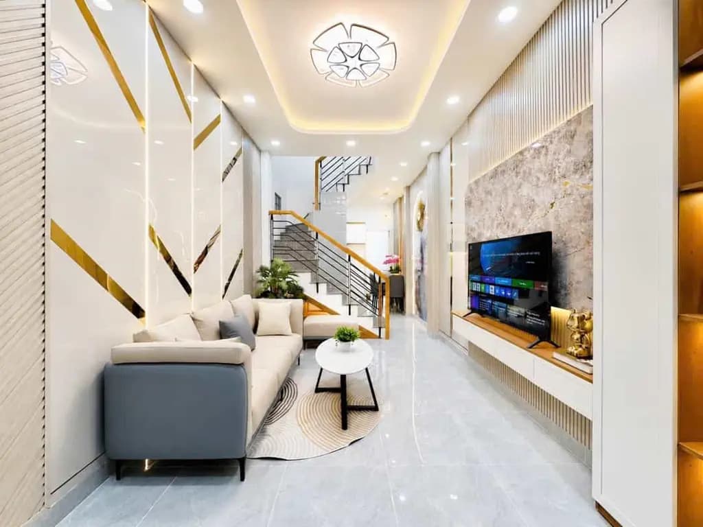 Main-LÊN SÓNG NHÀ ĐẸP • LÝ THƯỜNG KIỆT P7 GÒ VẤP • 44M² • 2 TẦNG ĐÚC • 3PN CÓ PHÒNG TRỆT • 5.45 TỶ-0
