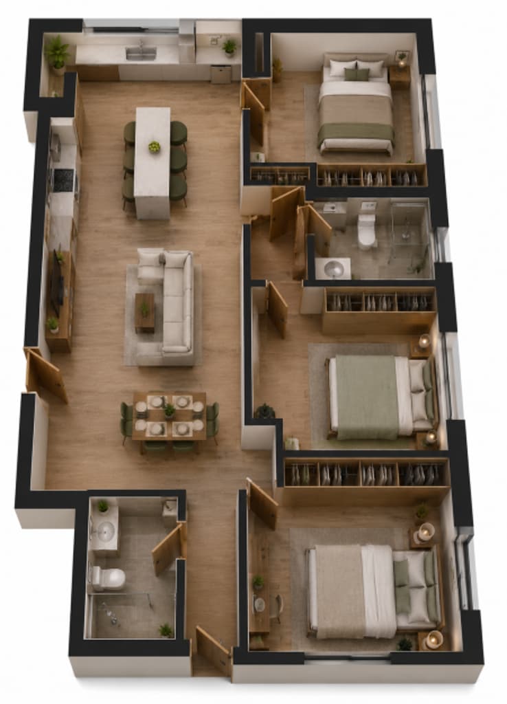 Main-Arcadia At Lavila – Căn Hộ 3PN Cao Cấp Ven Sông, Giá Chỉ 7 Tỷ-3