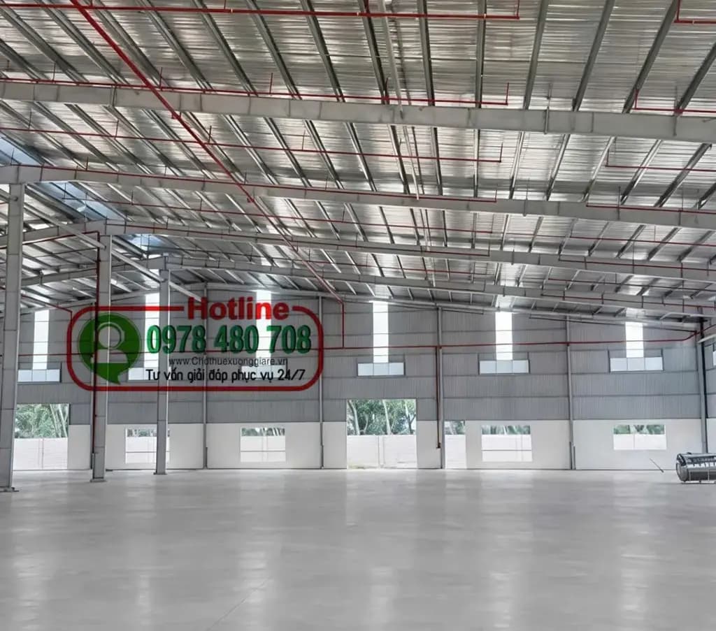 Main-Cho thuê 11.500m2 Xưởng mới giá 2.4 USD/m2 Long Nguyên Bàu Bàng Bình Dương , PCCC tự động , giấy tờ đầy đủ-2