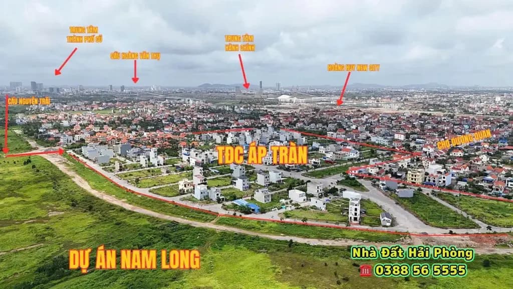 Main-Giá tốt - TĐC Bắc Sông Cấm Thủy Nguyên 60m - Không lỗi giá chỉ 2,9 tỷ-2