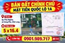 Thumb-CHÍNH CHỦ CẦN BÁN LÔ ĐẤT 80,3m2 MẶT TIỀN QUỐC LỘ 1A-1