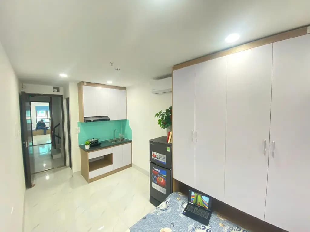 Main-Cho thuê nhà trọ 3,2 1PN, 1WC, 22m2, giá ưu đãi tại Trịnh Văn Bô, p Xuân Phương. Nhà thang máy-1