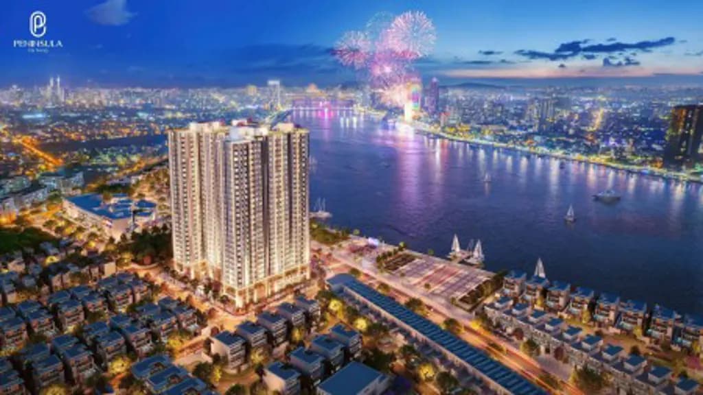 Main-Bán Căn 1PN Peninsula Đà Nẵng 48.2m2 Tầng Cao View Vịnh & TP Giá Cực Rẻ 3.296 Tỷ Bán Gấp-0