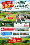 Thumb-ĐẤT ĐẸP 100M2 THỊ TRẤN BA HÀNG ĐỒI - 5XX (x Tiểu Học) - SỞ HỮU 2 MẶT TIỀN-1