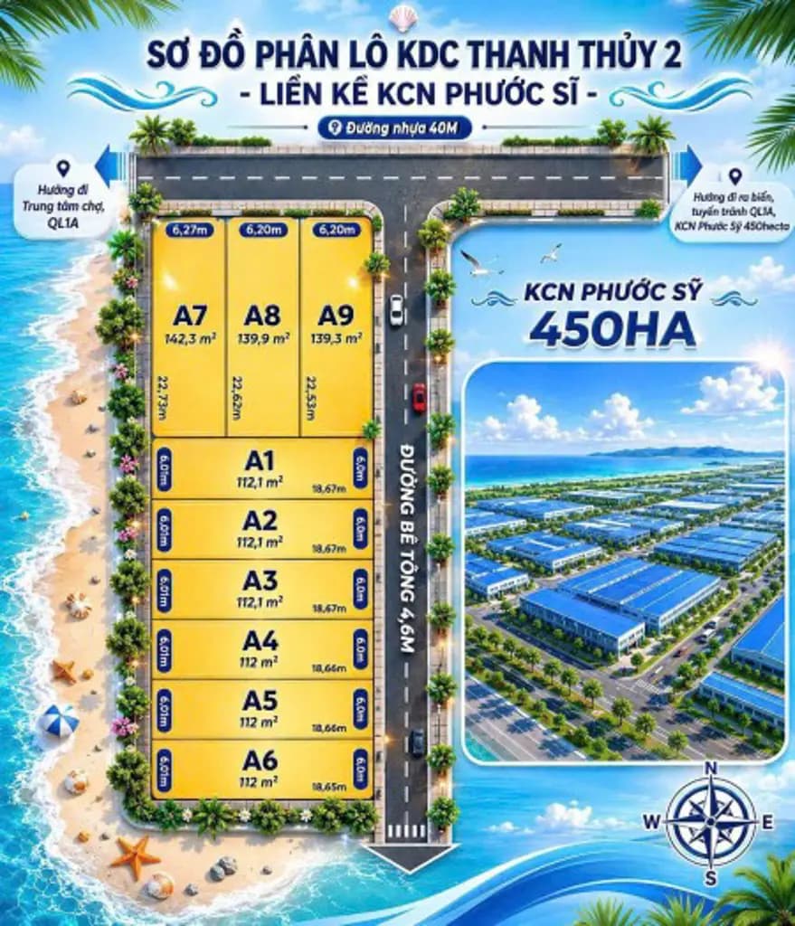 Main-Bán đất mặt tiền đường nhựa 40m ngay cổng khu công nghiệp Capela-0