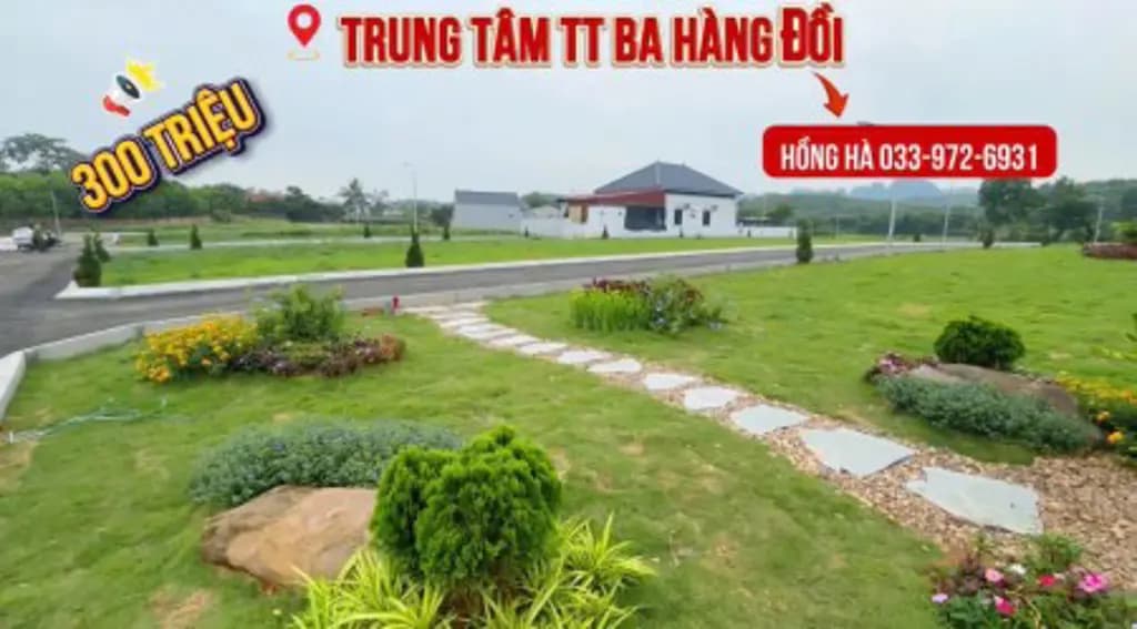 Main-ĐẤT ĐẸP 100M2 THỊ TRẤN BA HÀNG ĐỒI - 5XX (x Tiểu Học) - SỞ HỮU 2 MẶT TIỀN-5
