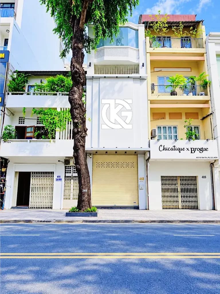 ❇️❇️ Cho Thuê Nhà Mặt Tiền: 413 Võ Văn Tần - Quận 3 - 4.5x17m, 5 tầng