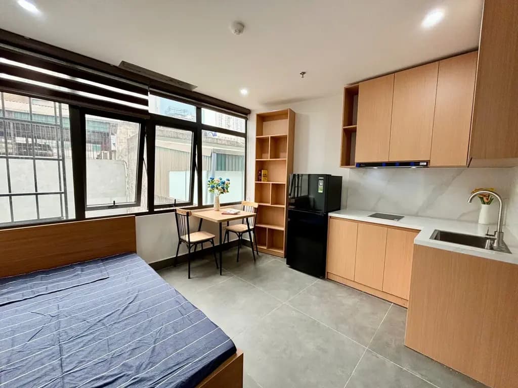 Main-Cho Thuê Ccmn 26m thoáng sáng Full đồ đẹp Ngõ 166 Trần Duy Hưng, Yên Hòa-1