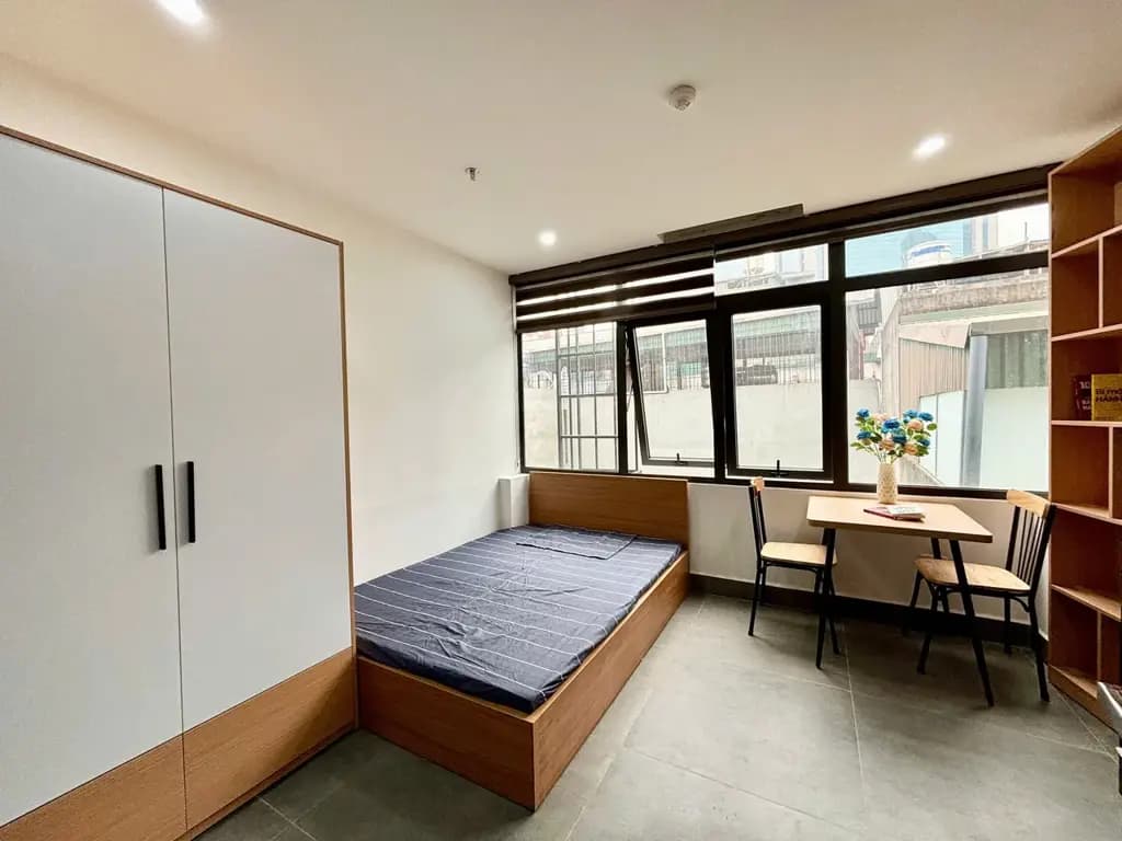 Main-Cho Thuê Ccmn 26m thoáng sáng Full đồ đẹp Ngõ 166 Trần Duy Hưng, Yên Hòa-0