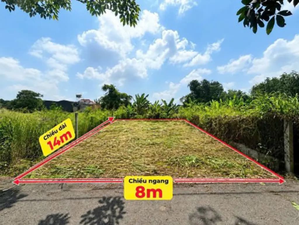 Main-Lô đất xây biệt thự mini đẹp. Ngang 8 dài 14-0