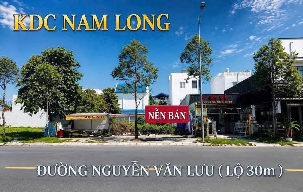 Main-✅BÁN ĐẤT MẶT TIỀN ĐƯỜNG NGUYỄN VĂN LƯU ( 1B ) KDC NAM LONG - CẦN THƠ-2