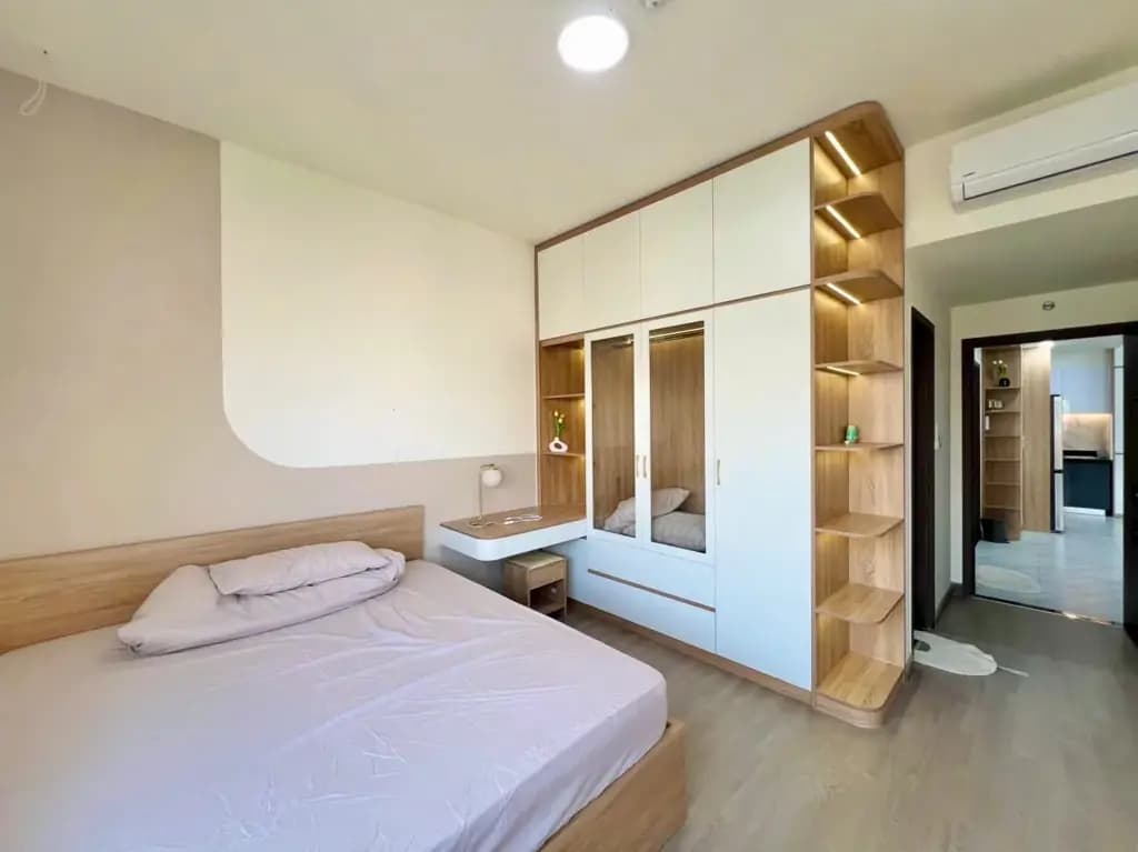 Main-Hết hđ thuê bán cc 55m2 Full nội thất NHƯ HÌNH 2,2 tỷ Sổ hồng Ở liền Nguyễn Văn Trỗi view góc hồ-5