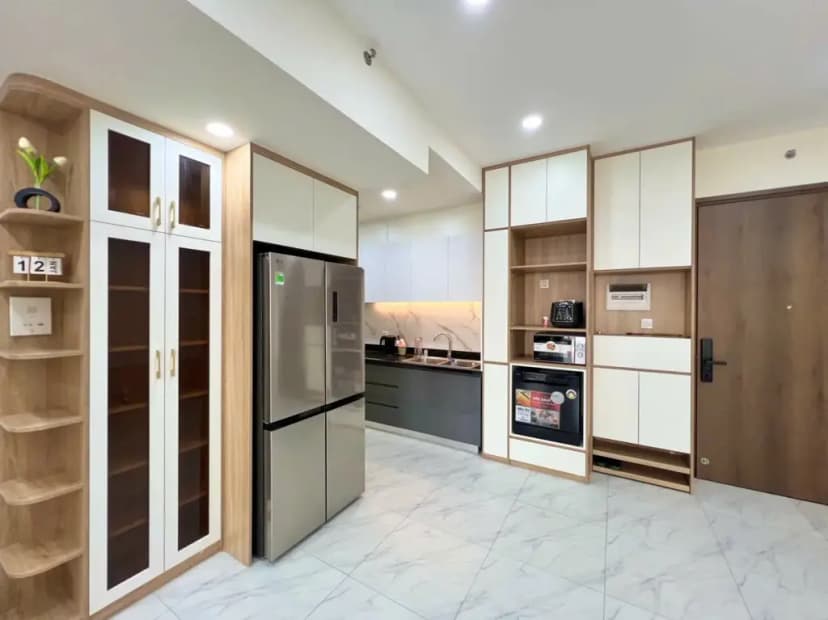 Hết hđ thuê bán cc 55m2 Full nội thất NHƯ HÌNH 2,2 tỷ Sổ hồng Ở liền Nguyễn Văn Trỗi view góc hồ