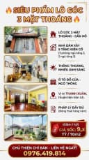 Thumb-HẠ GIÁ 1 TỶ — 9,X TỶ • LÔ GÓC 70M² 3 MẶT THOÁNG • THANH XUÂN-1