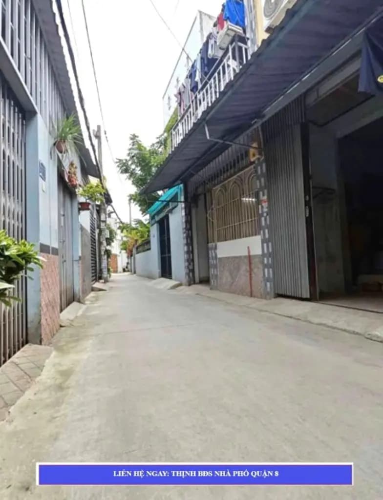 Main-Nhà hẻm Tạ Quang Bửu 64m vuông 2 mặt tiền 1 trệt 1 lầu giá chỉ nhỉnh 3 đồng-3