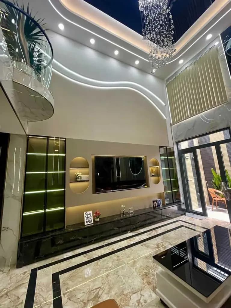 Main-Bán nhà phố cao cấp đường Tân Thới Nhất 1, gần chợ Lạc Quang, 300m2 sàn, giá 8,9 Tỷ-5