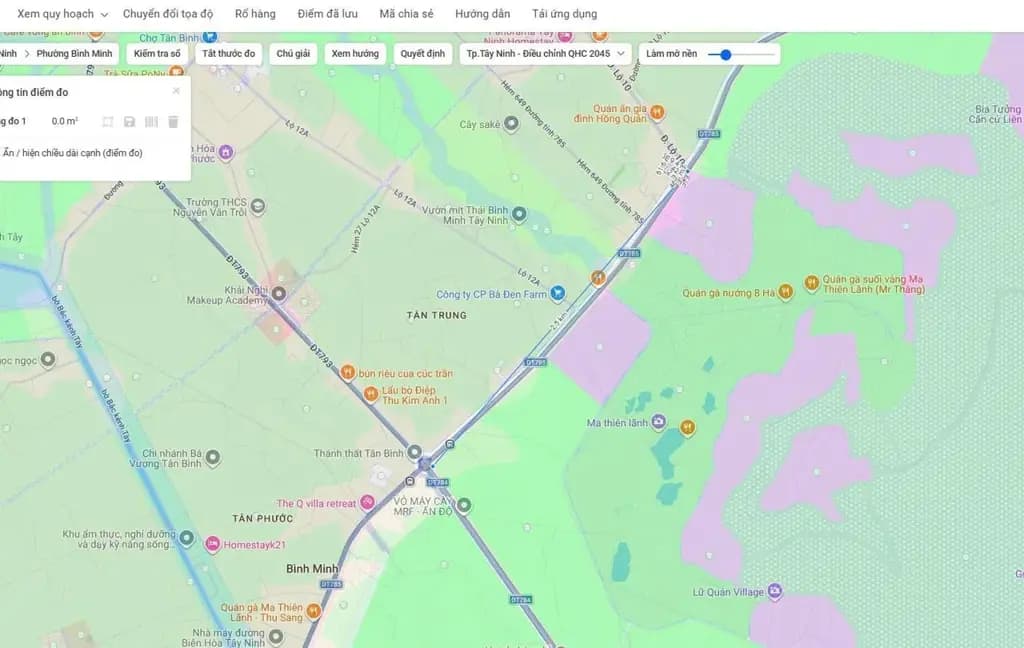 [CHÍNH CHỦ] BÁN GẤP QUỸ ĐẤT VÀNG 7970.10 M² GÓC NGÃ 3 TRẦN PHÚ - VIEW TRỰC DIỆN NÚI BÀ ĐEN – TIỀM NĂNG 2 MẶT TIỀN 80.56M NGANG