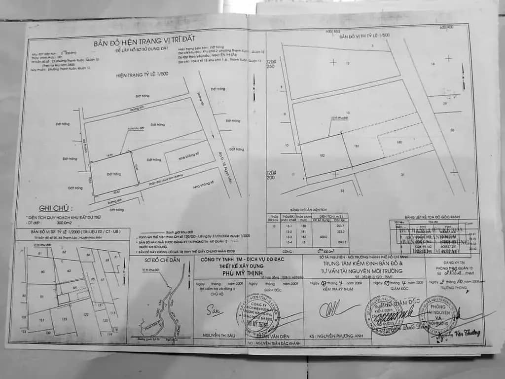 Main-Q12 - 14 triệu/m2 - 300m2 đất Ngang HIẾM 21M - ngay Trung tâm P.Thạnh Xuân, Q12, TPHCM-2