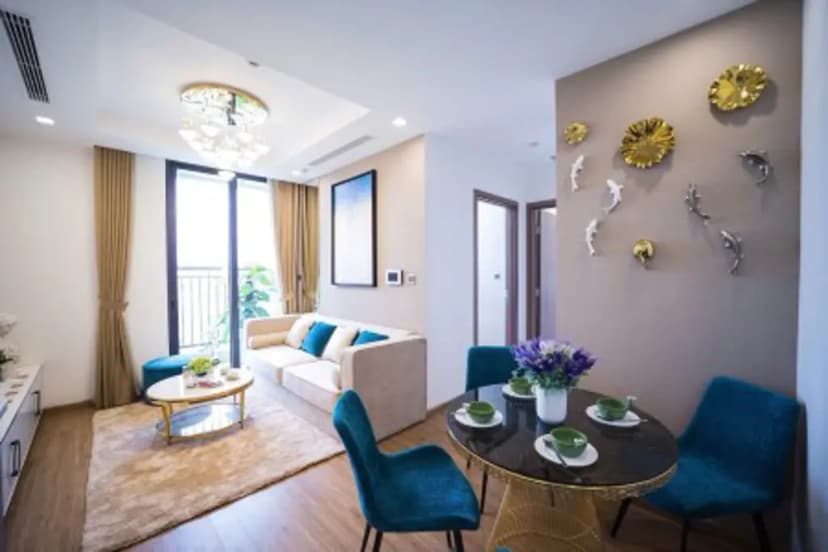 Chính chủ gửi cho thuê căn hộ 2PN Vinhomes Green Bay Mễ Trì. Full giá: 14.5tr