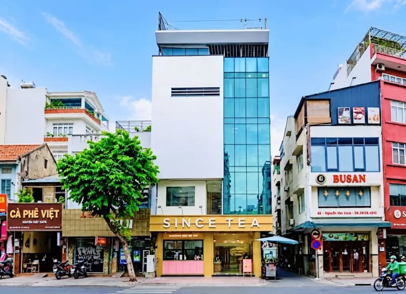 ❇️❇️ Cho Thuê Nhà GÓC 2MT: 573-575 Nguyễn Đình Chiểu - Quận 3 - 8x8m, 5 tầng
