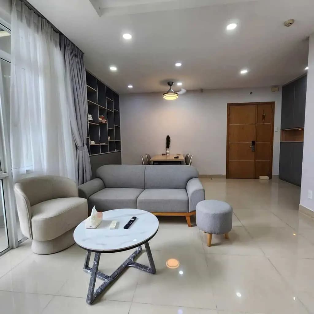 Main-Chủ Cần Bán Gấp CH RiverGate Residence, GIÁ 1 TỶ 620, DT 85,6m², 2PN2WC, nội thất chủ tặng, SHR-0