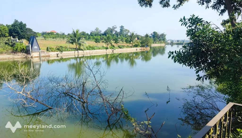 Main-đất nghỉ dưỡng bám hồ xã Đoài Phương - TP Hà Nội, diện tích 4000m2; cách trung tâm Hà Nội 40 phút lái xe-3