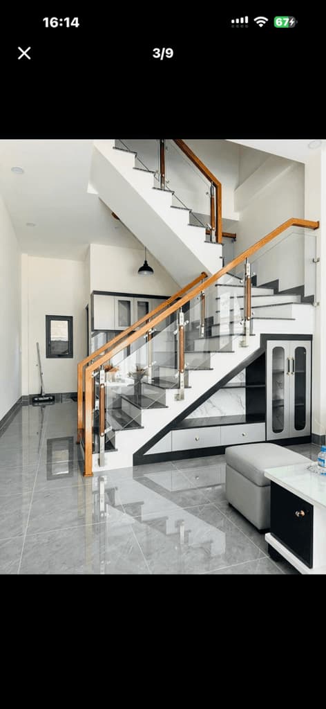Main-NHÀ 1 Trệt 1 Lầu , PHÚ MỸ ,THỦ DẦU MỘT, BÌNH DƯƠNG  - 1 sẹc đường An Mỹ Phú Mỹ Vào 30m-2