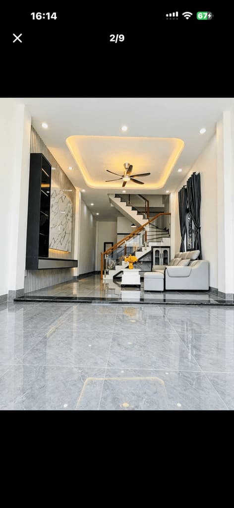 Main-NHÀ 1 Trệt 1 Lầu , PHÚ MỸ ,THỦ DẦU MỘT, BÌNH DƯƠNG  - 1 sẹc đường An Mỹ Phú Mỹ Vào 30m-1
