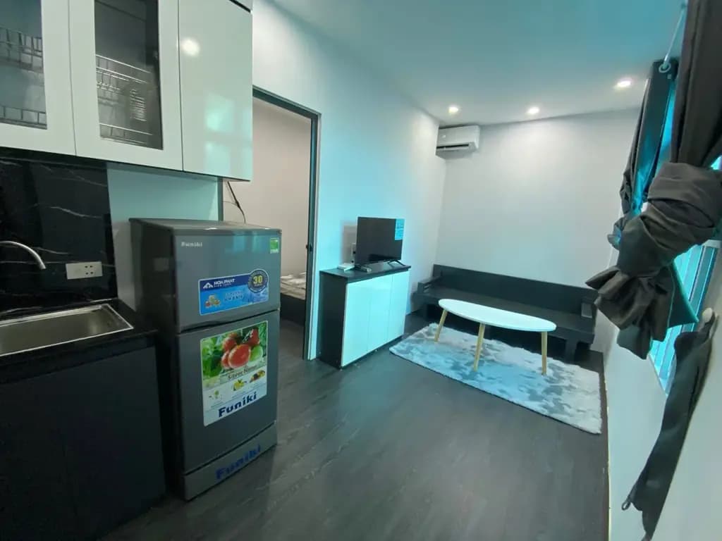 Main-Cho Thuê 1Pm 1Pk dt 38m thoáng & Full đồ đẹp Ngõ 5 Hoàng Quốc Việt, Cầu Giấy-1