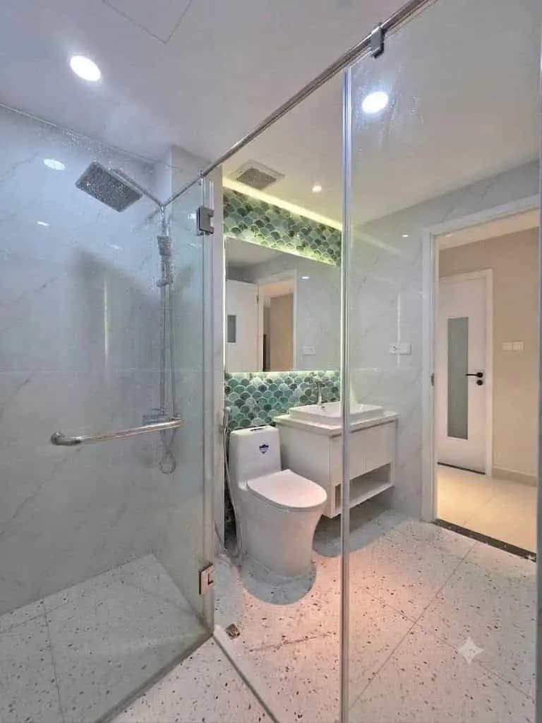 Main-Chủ Cần Bán CH Giá Rẻ H1 Hoàng Diệu, GIÁ 1 TỶ 720, DT 87,5m², 2PN2WC, tặng kèm đầy đủ nội thất , SHR-5
